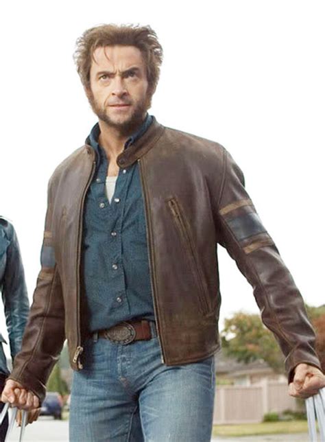 x men wolverine leather jacket